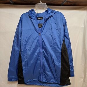 NWT- Sunpoint Blue and Black Men's Windbreaker